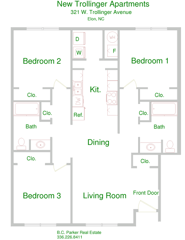 Trollinger Elon Student Housing