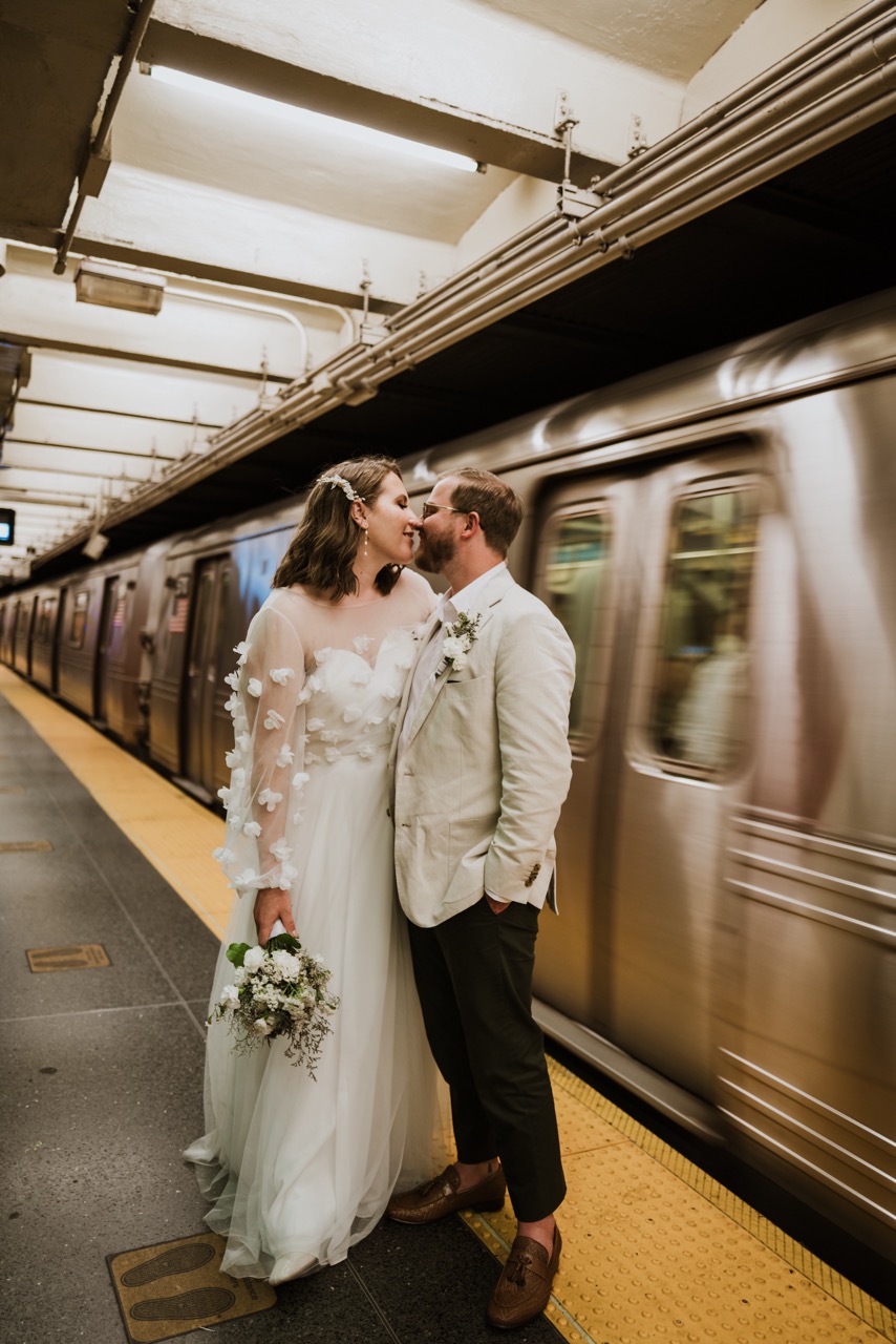 Chloe & Matt | New York Public Library Elopement | Eloping Is Fun NYC