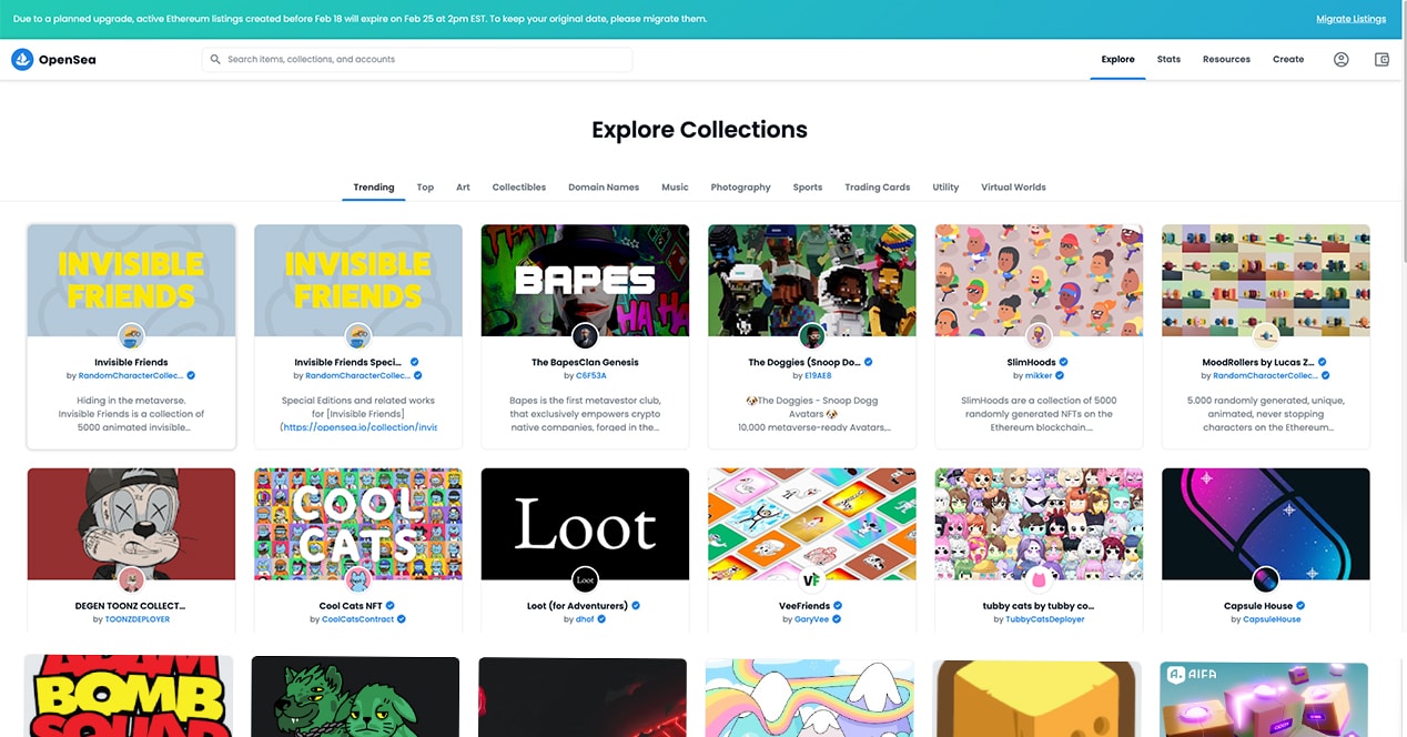 These are the best websites to buy and sell NFTs El Output