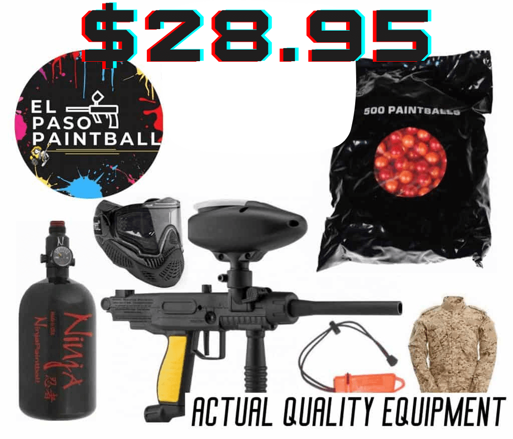 Prices El Paso Paintball