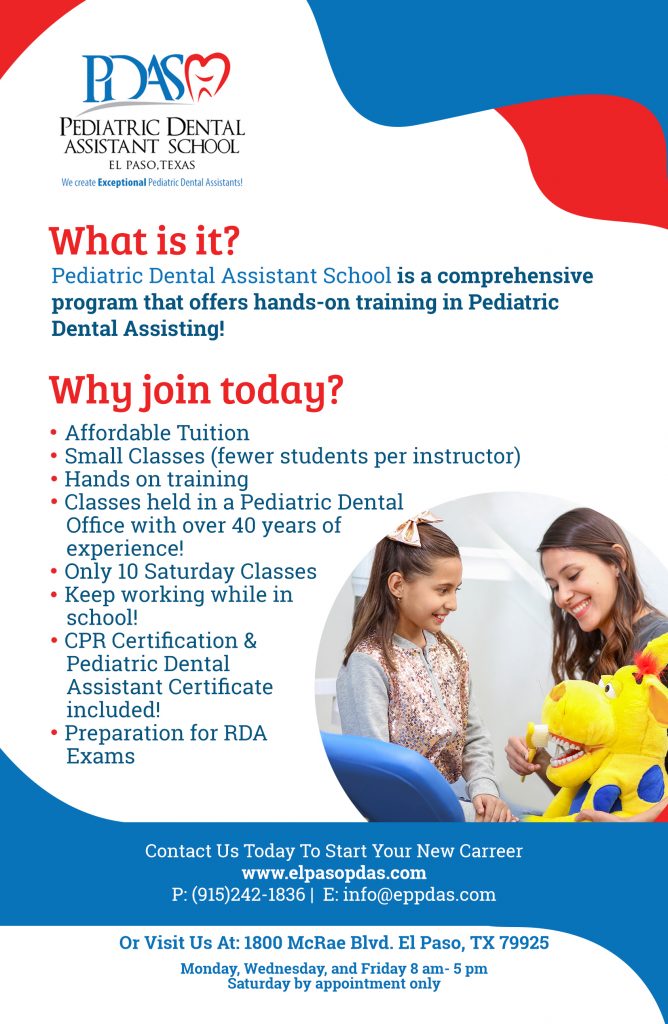 Why Join Today? in El Paso, TX El Paso Pediatric Dental Assistant School