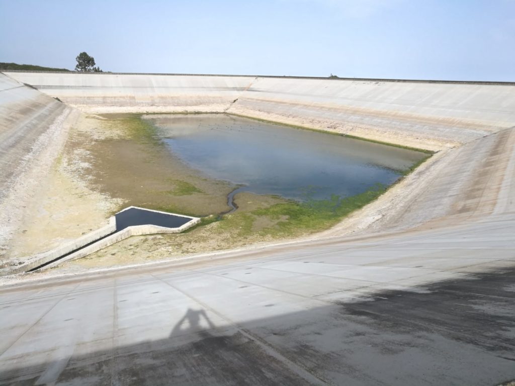 El Cabildo prepara la reimpermeabilización de la balsa de