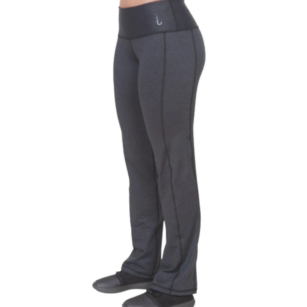 Flare Yoga Pants Grey Elphit