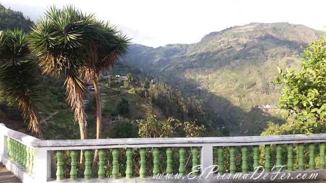 Vistas desde la ciudad de Baños de Agua Santa
