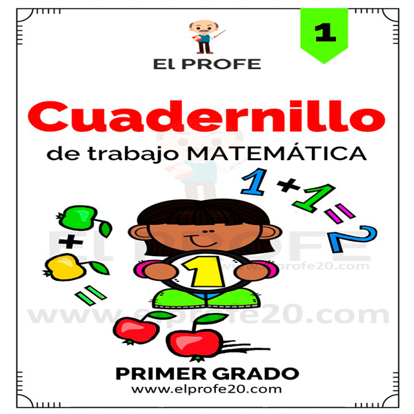 Cuadernillo de trabajo de matemática para primer grado