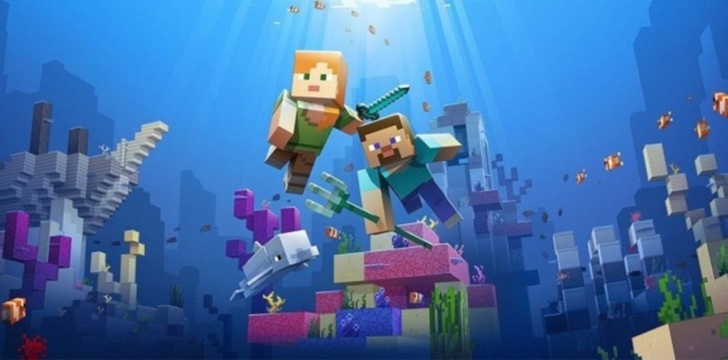 Minecraft lanza iniciativa para preservar el coral marino