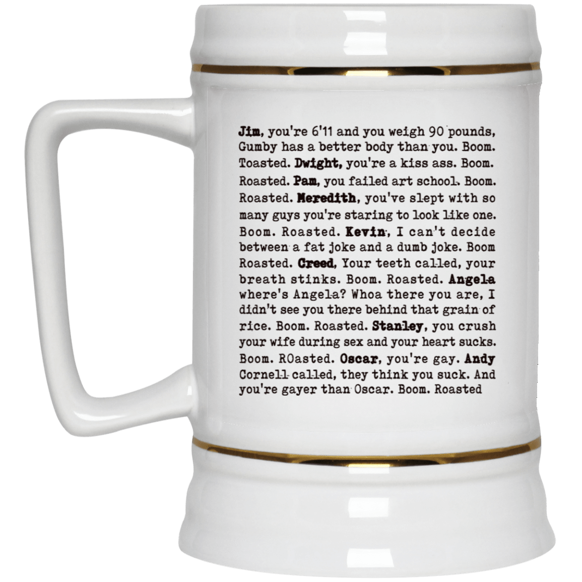 The Office Boom Roasted Boom Roasted Legendary Michael'S Roasting Mug