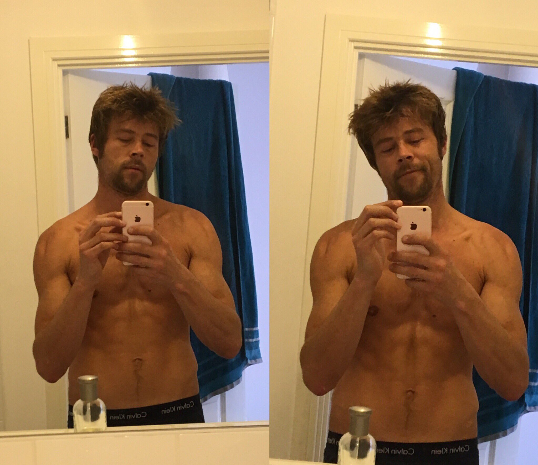 El albañil inglés que se anuncia como 'El Doble de Brad Pitt' en