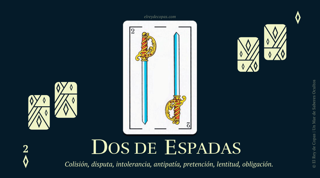 El Dos de Espadas en La Baraja Española