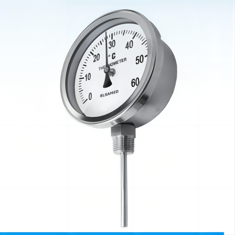 3″ Lower Connected Bimetal Thermometer3" Lower Connected Bimetal