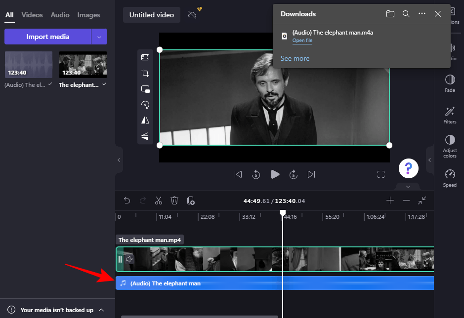 Añadir audio a Clipchamp guía paso a paso