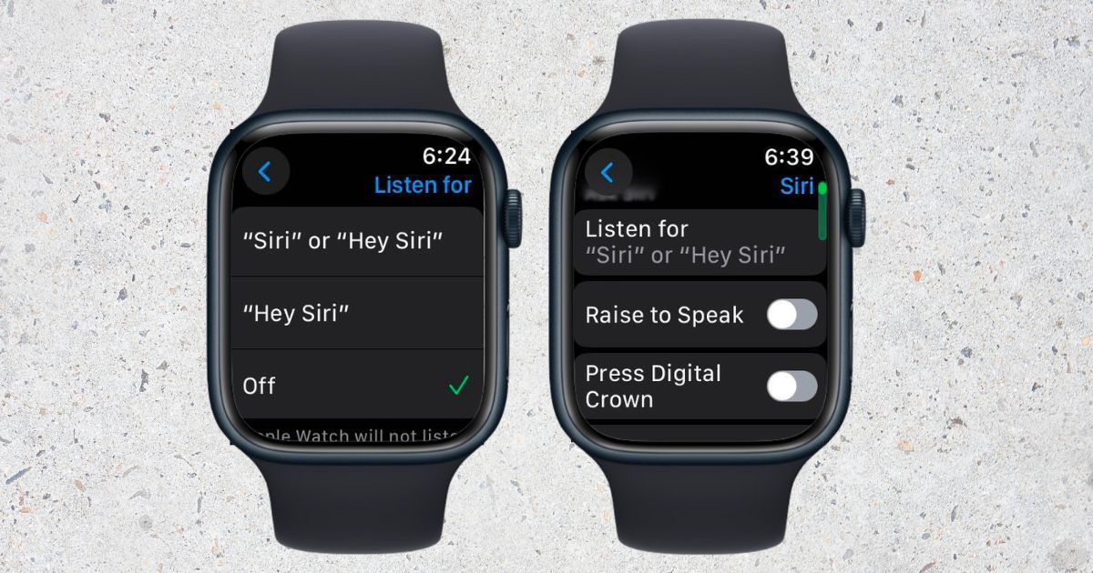 So schalten Sie Siri auf der Apple Watch aus oder schalten sie stumm digistart