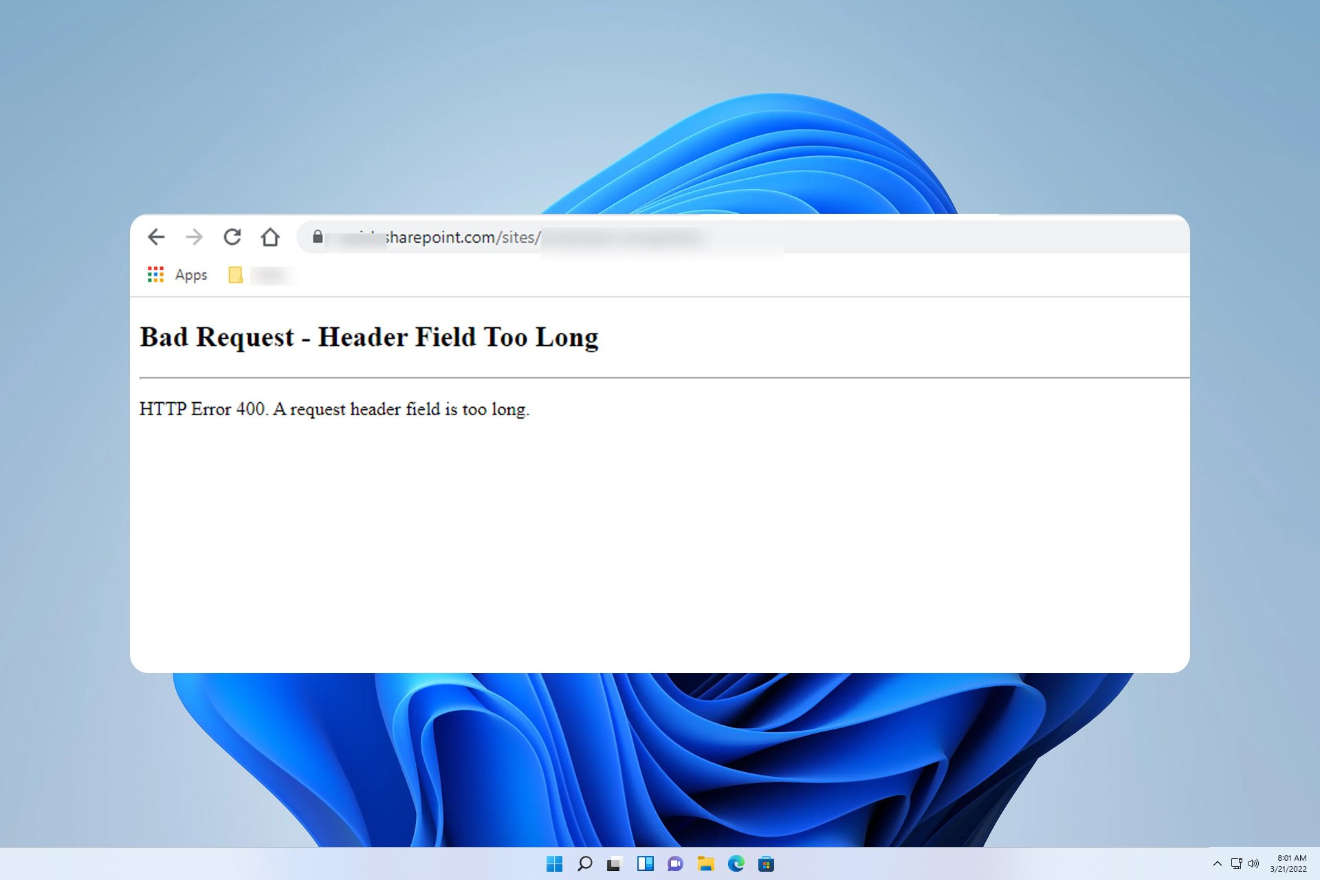 不正なリクエスト ヘッダーフィールドが長すぎます [エラー修正] digistart