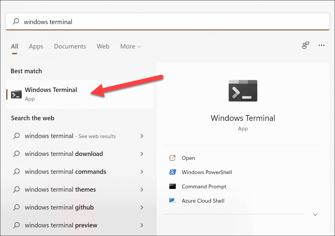 Windows 11'de Windows Terminal Varsayılan Terminal Uygulaması Nasıl Yapılır