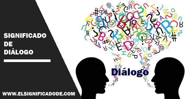 Significado de diálogo