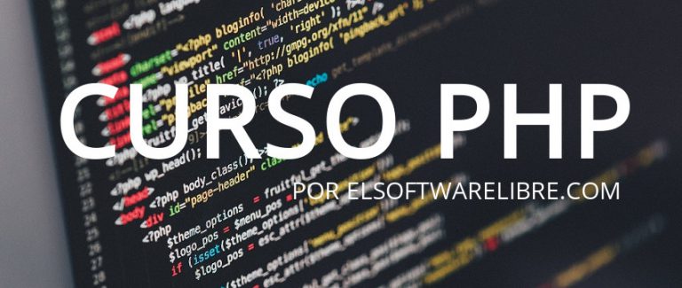 Curso gratis de PHP + MySQL 2018 Parte 0 Índice ElSoftwareLibre