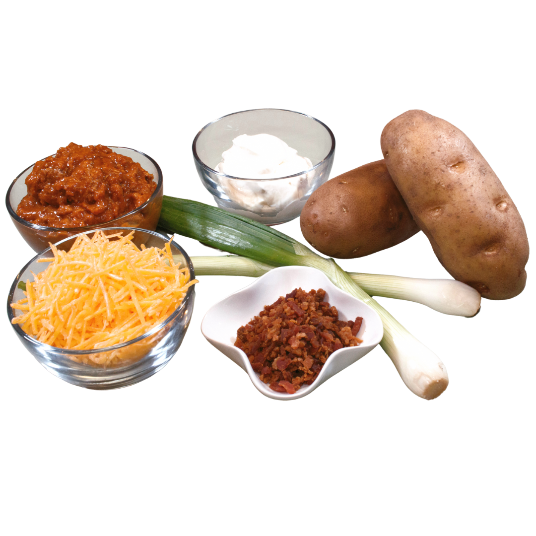 LOADED BAKED POTATO SKINS ElSuper