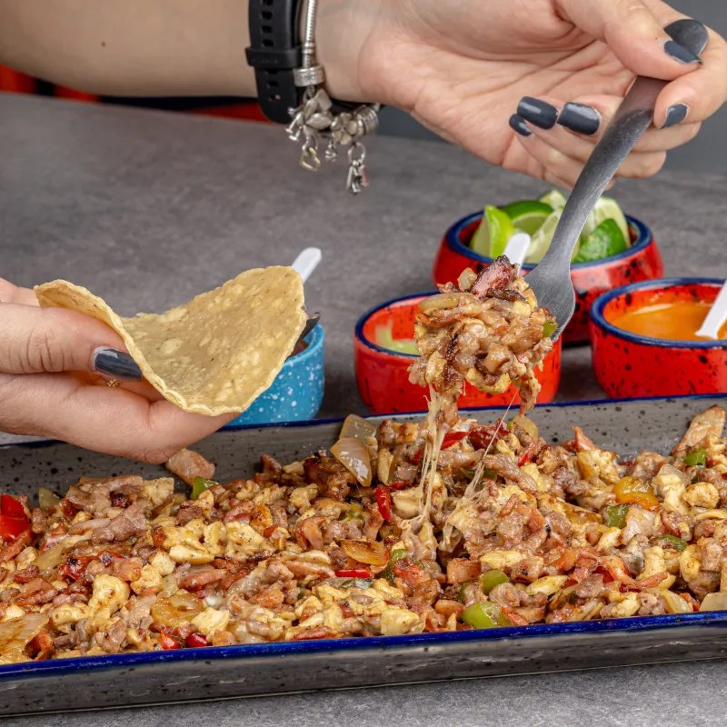 Taco campechano, una opción con muchos sabores Pampas