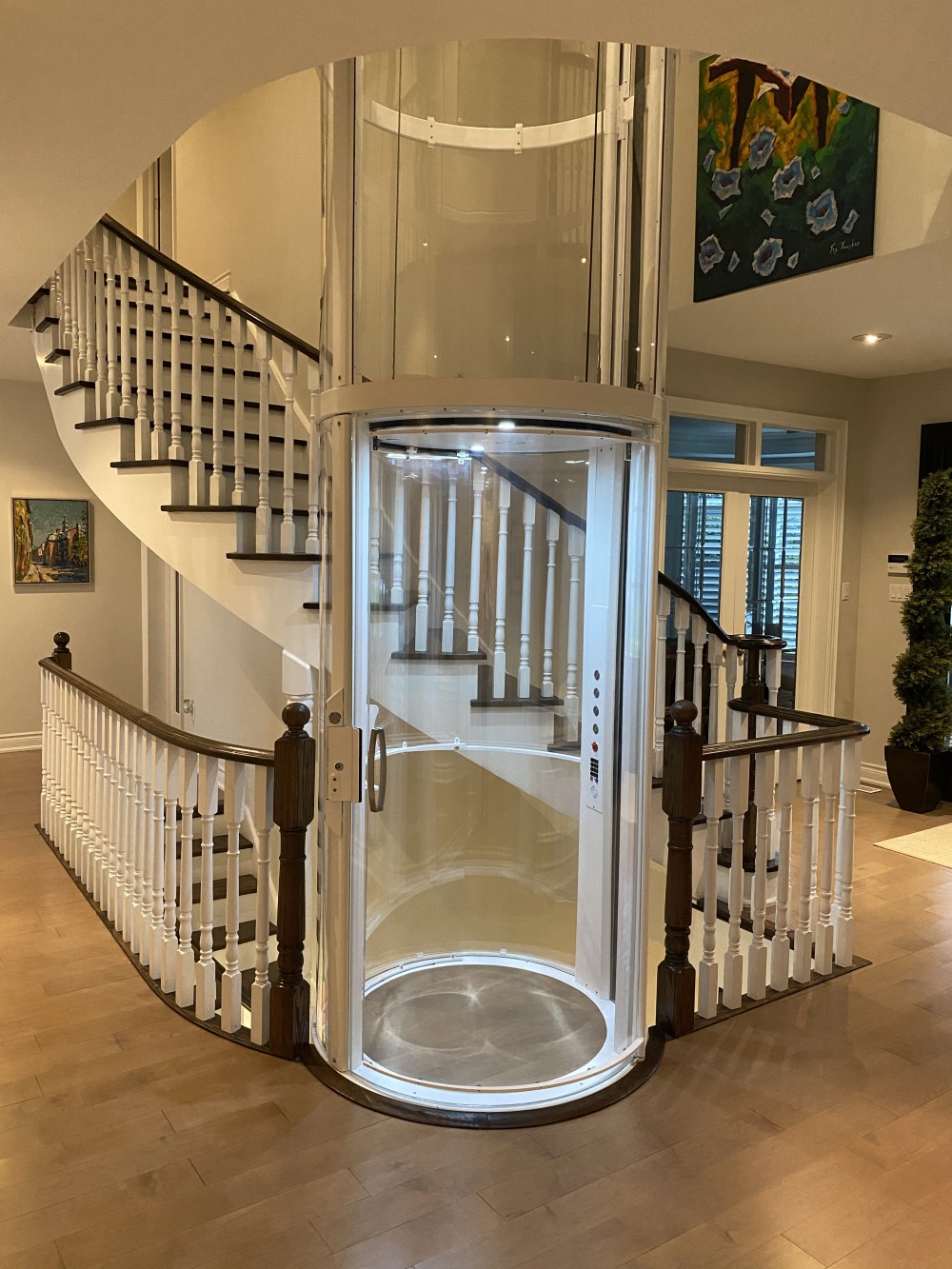 Shop ECO 130 Round Panoramic Home Lift Eltouny Elevator