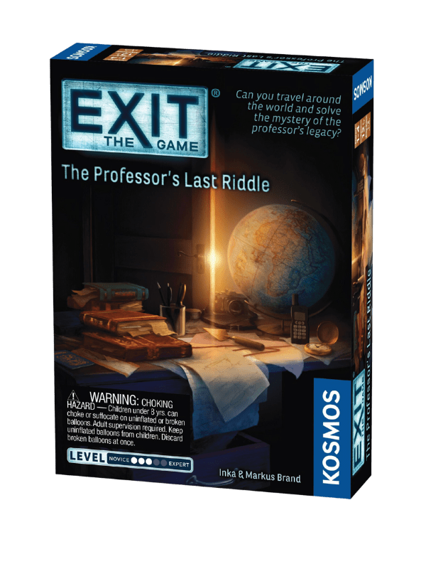 Exit Professors Last Riddle Box Escape Rooms by ELUDE