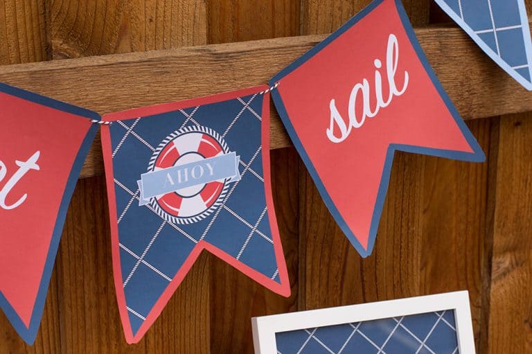 Set Sail Free Nautical Party Printables Elva M Design Studio