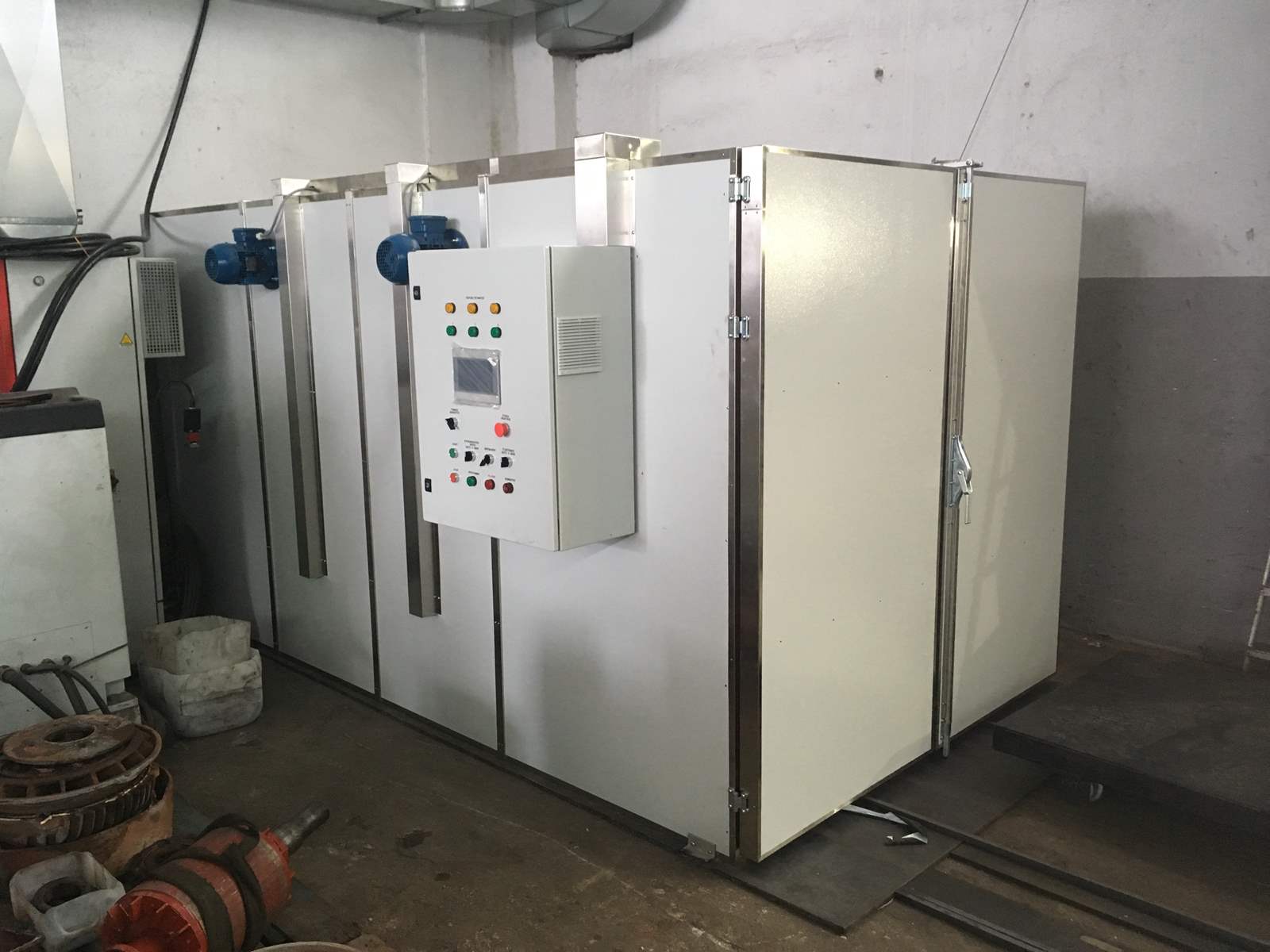 Industrial oven dryer for thermal processing Elvem Construction