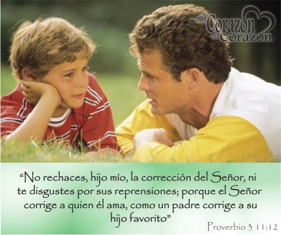 Quien no corrige a su hijo, no lo quiere Reflexion