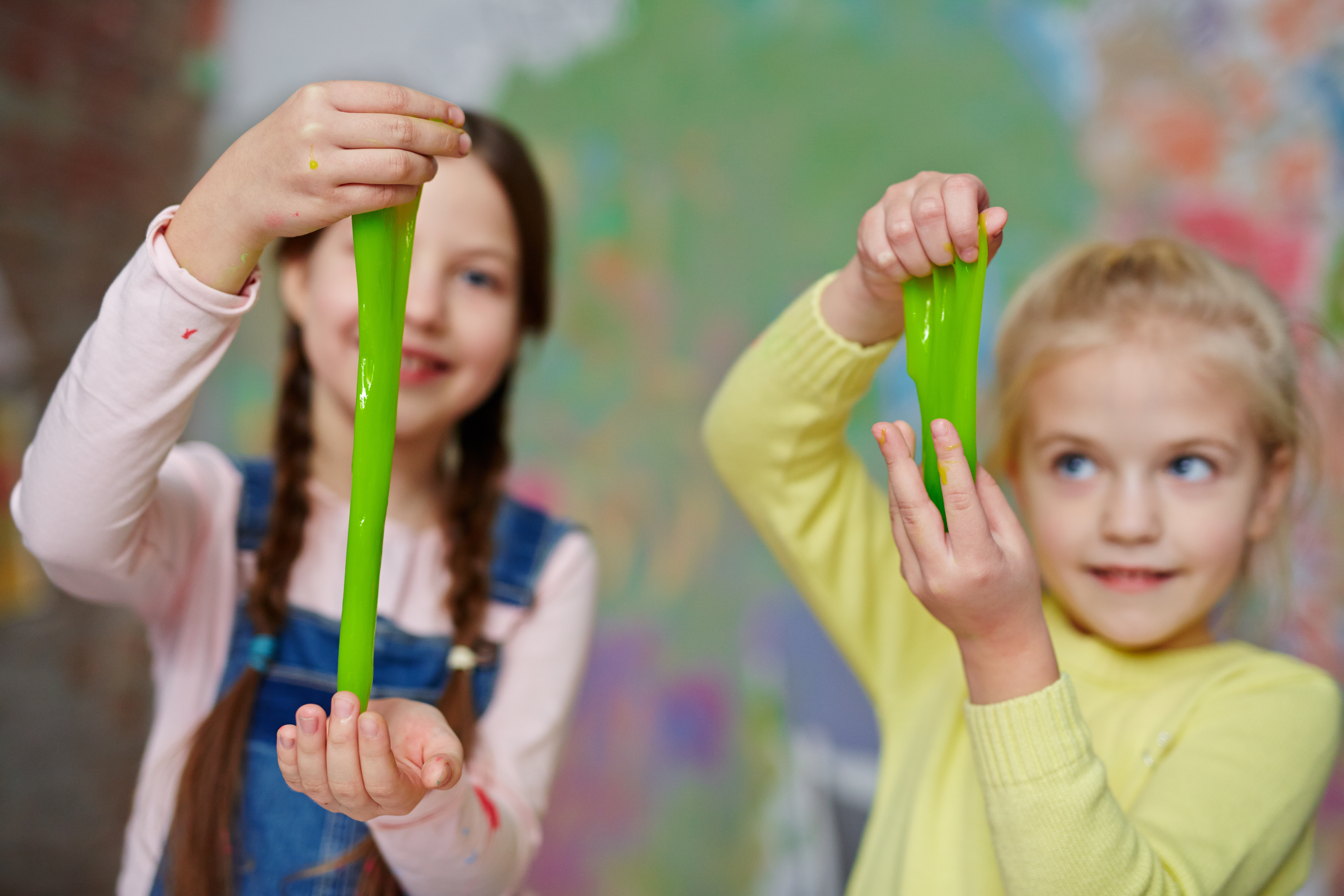 Cómo hacer el famoso “slime” con bicarbonato El Vesubio