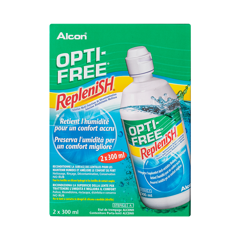 OptiFree RepleniSH 2 x 300ml discountlens.de