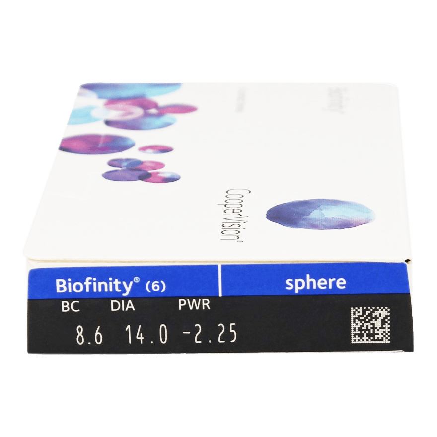 Biofinity Energys 6 monthly lenses Contact lenses Lensvision.ch