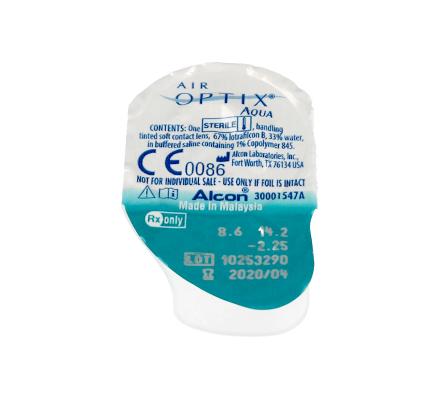 AIR OPTIX AQUA 6 Lentilles de contact Discountlens.fr