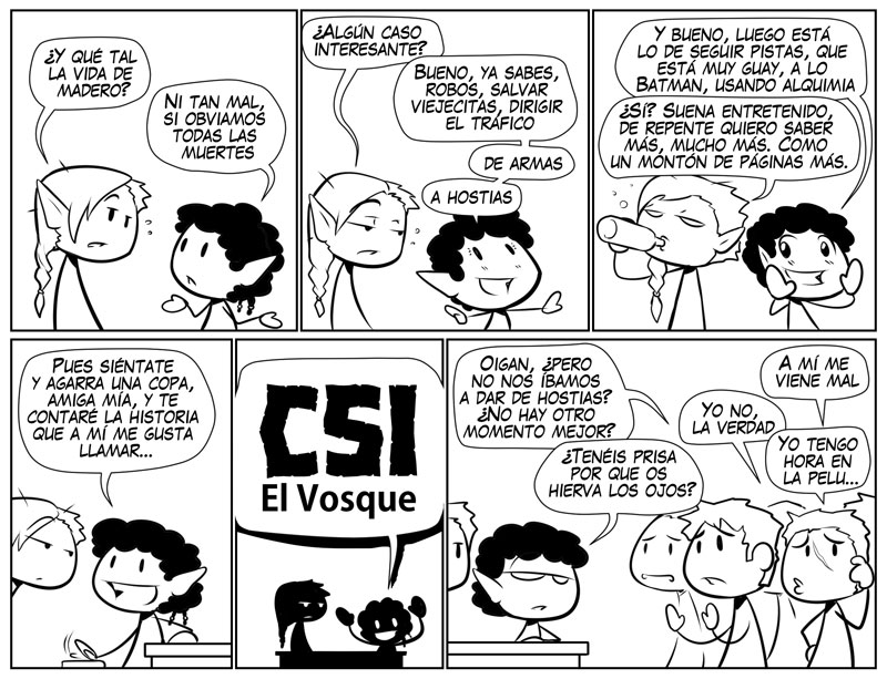 El Vosque Comic Story Time