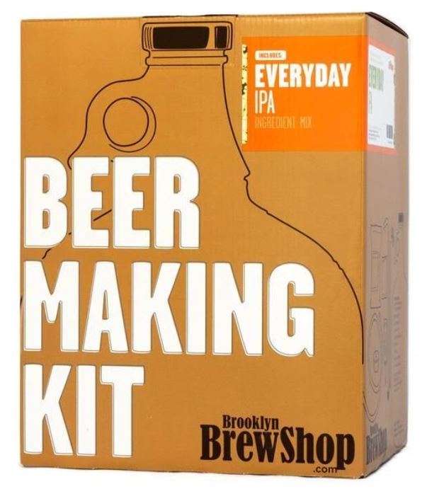 Brooklyn Beer Making Equipment Kit Everyday IPA (1 Gallon/10
