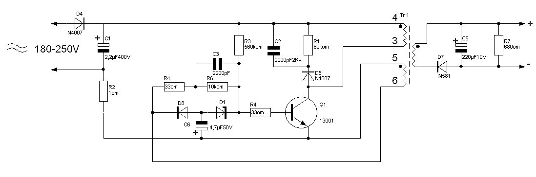 Схемы зарядок для смартфона