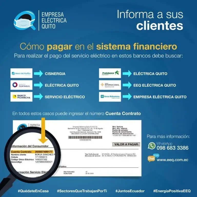 Consultar planilla de luz Quito Ecuador EEQ 2024 ecu11