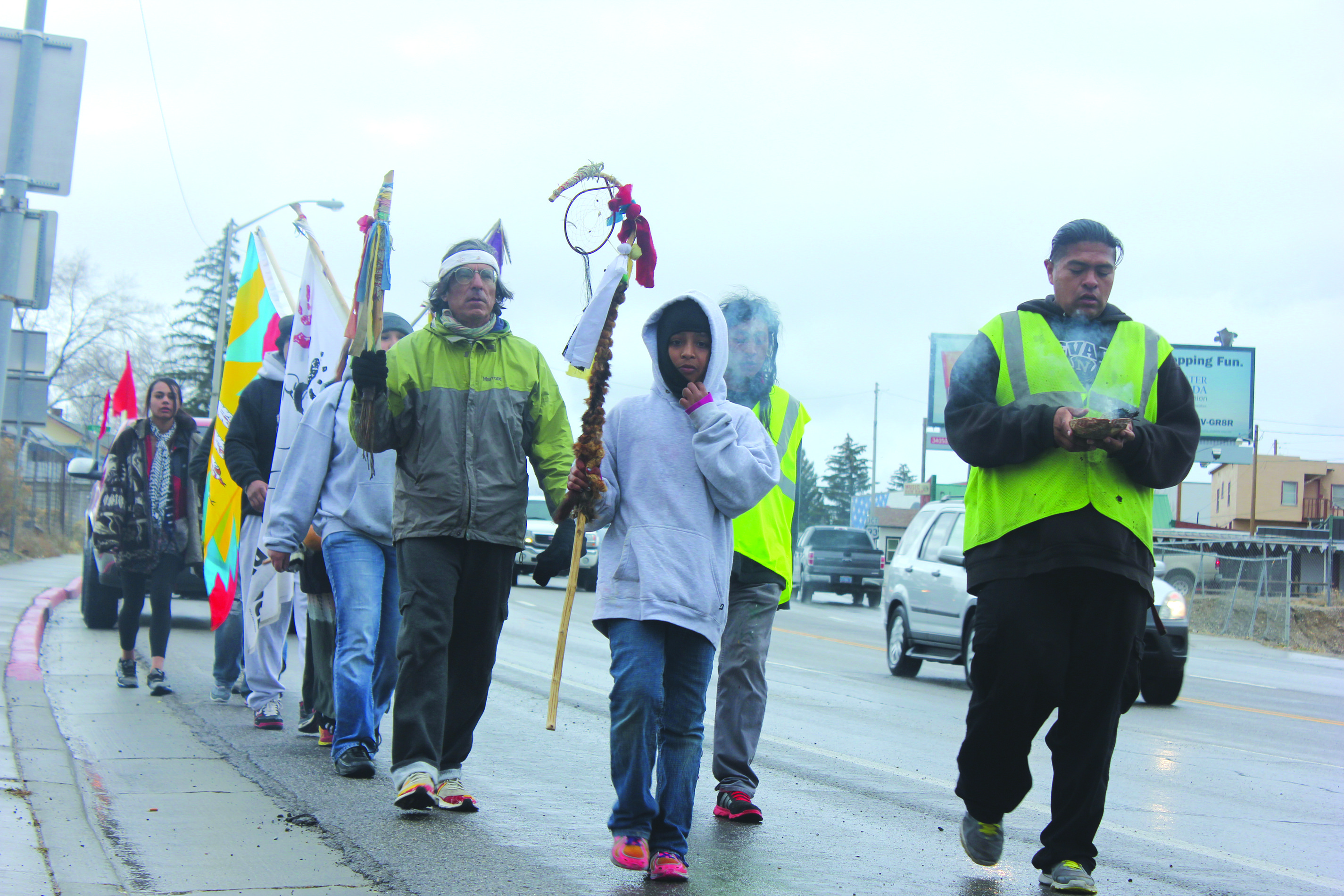 Native Americans retrace historic walk The Ely Times