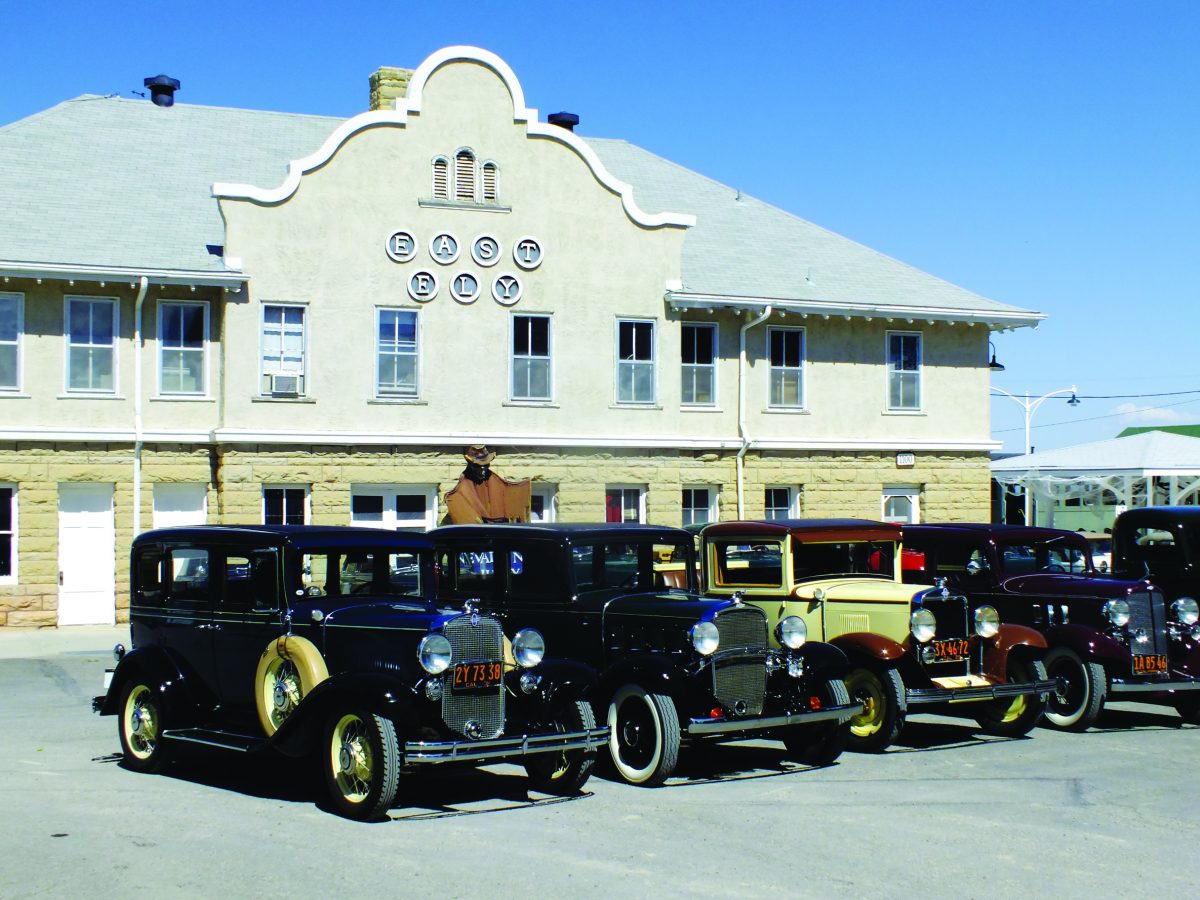 Vintage Chevrolet club drives classic cars to Ely The