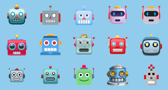 ???? Robot op Google Noto Color Emoji 16.0 June Update