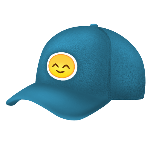 🧢 Billed Cap on Emojipedia Sample Images 6.0