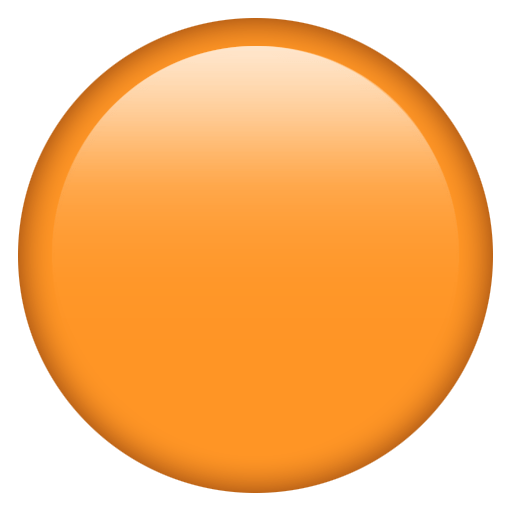 🟠 Orange Circle on Emojipedia Sample Images 12.0