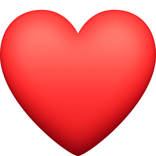 ️ Red Heart on Facebook 13.1