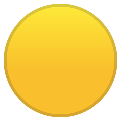 🟡 Yellow Circle on Google Noto Color Emoji Android 11.0 December 2020