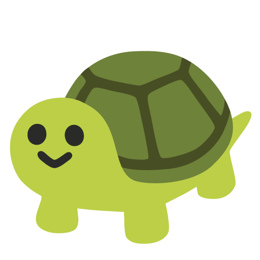 🐢 Turtle on Google Noto Color Emoji Android 11.0 December 2020 Feature Drop