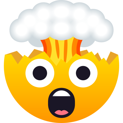 🤯 Exploding Head on JoyPixels 6.6