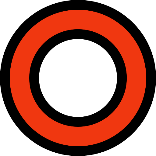 ⭕ Hollow Red Circle on Microsoft Windows 11