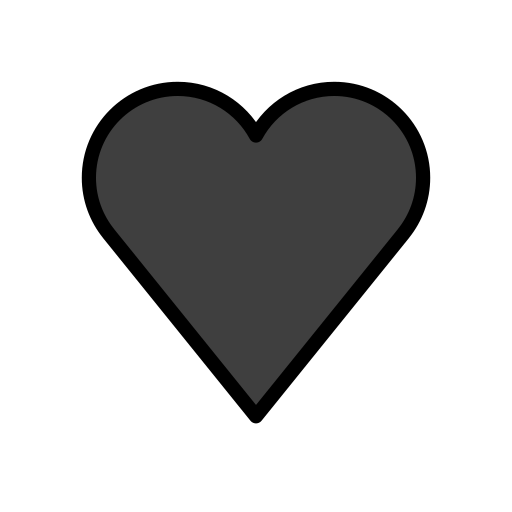 🖤 Black Heart on OpenMoji 12.2