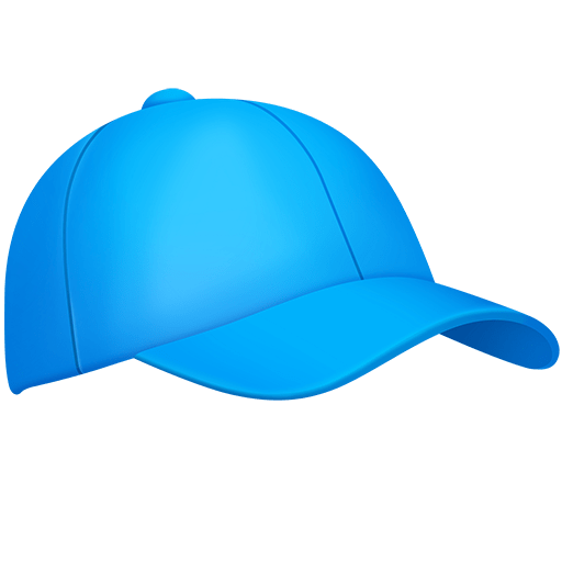 🧢 Billed Cap on Twitter Emoji Stickers 13.1