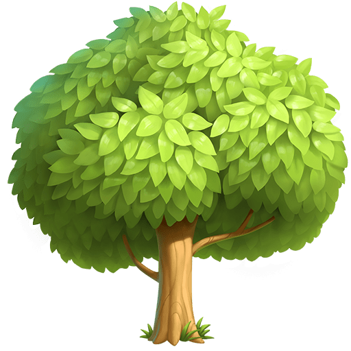 🌳 Deciduous Tree on Twitter Emoji Stickers 13.1