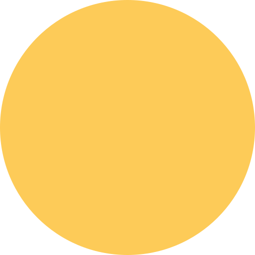 🟡 Yellow Circle on Twitter / X Twemoji 15.0.1