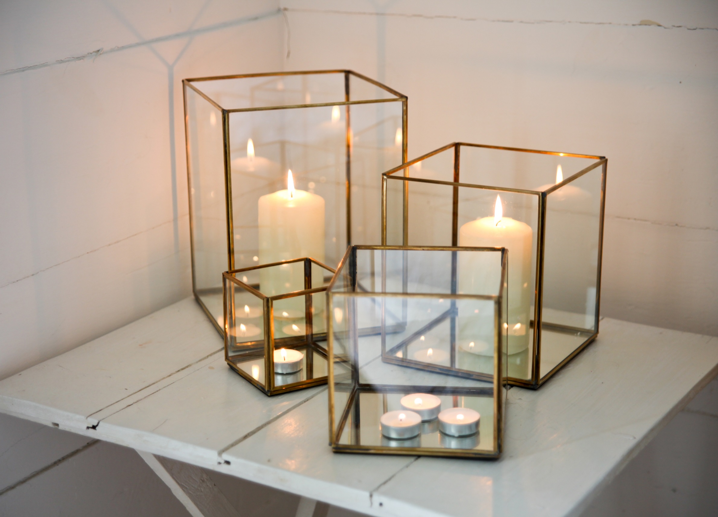 We did not find results for: Extra Large Antique Brass and Glass Hurricane Candle ...
